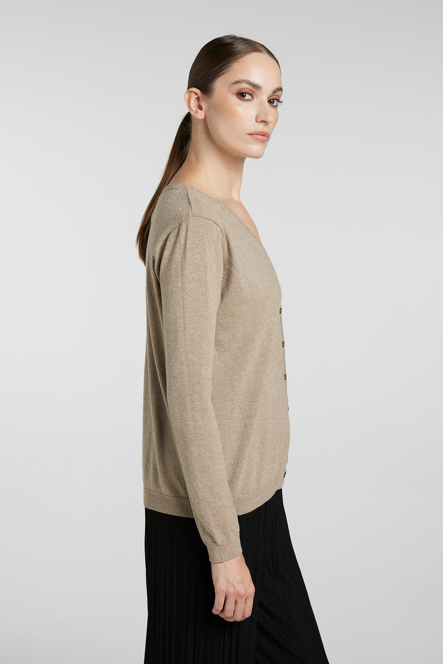 MAGLIA CARDIGAN FIANO AP9347